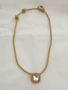 Smith & Co Candy Collar Necklace Gold / Marigold EXCELLENT CONDITION